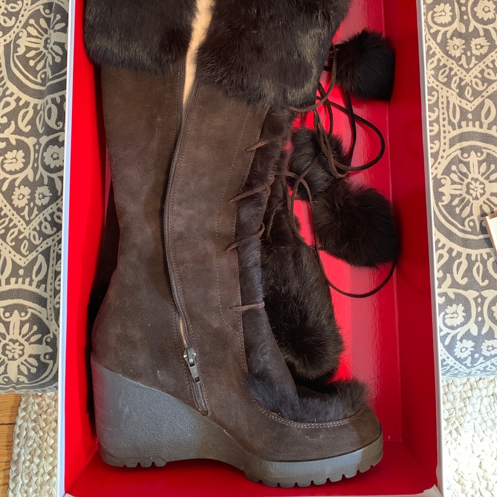 Coach Karita Boots / Brown / 8.5